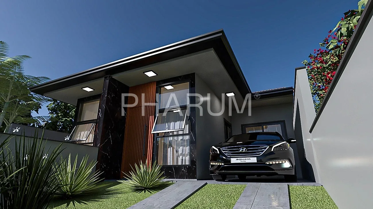 Casa Geminada 2 Quartos 50m² - Villa Toscana - Cópia #3741