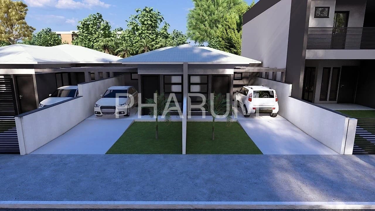 Casa Geminada em Forquilhas - Loteamento Novo Horizonte