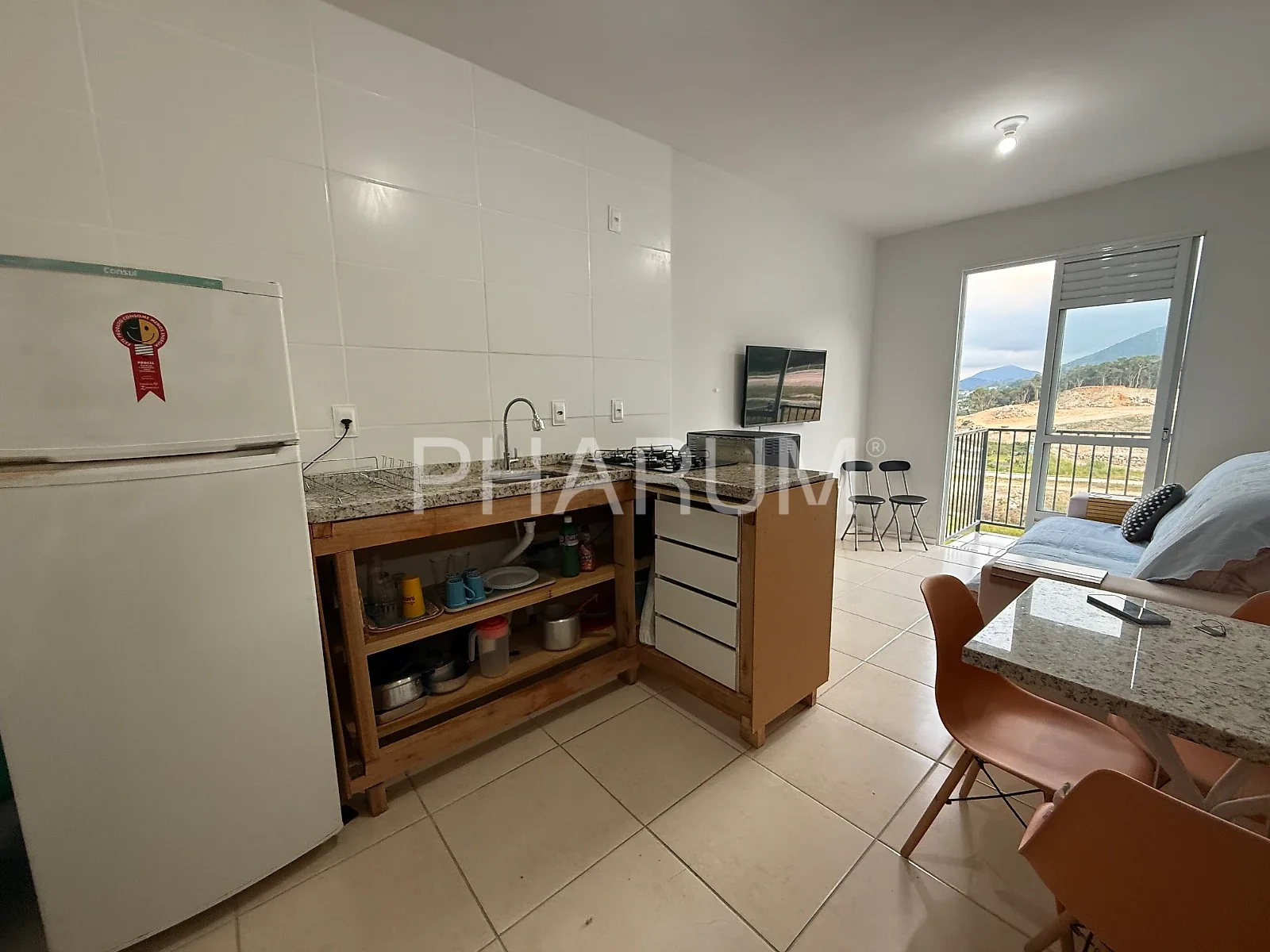 Apartamento 2 Quartos com Piscina - Praia de Fora