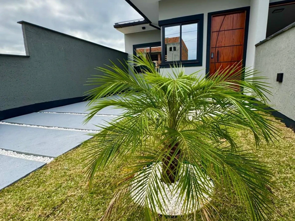 Casa Geminada 2 Quartos 50m² - Nova Palhoça