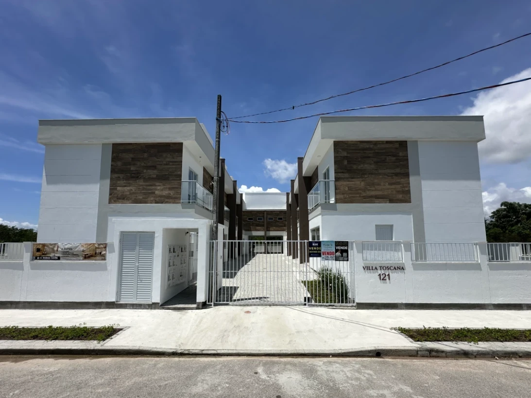 Sobrado Geminado 2 Quartos no Villa Toscana - Nova Palhoça