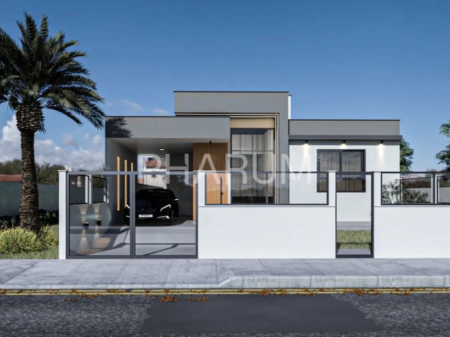 Casa unifamiliar com piscina no loteamento vila Toscana