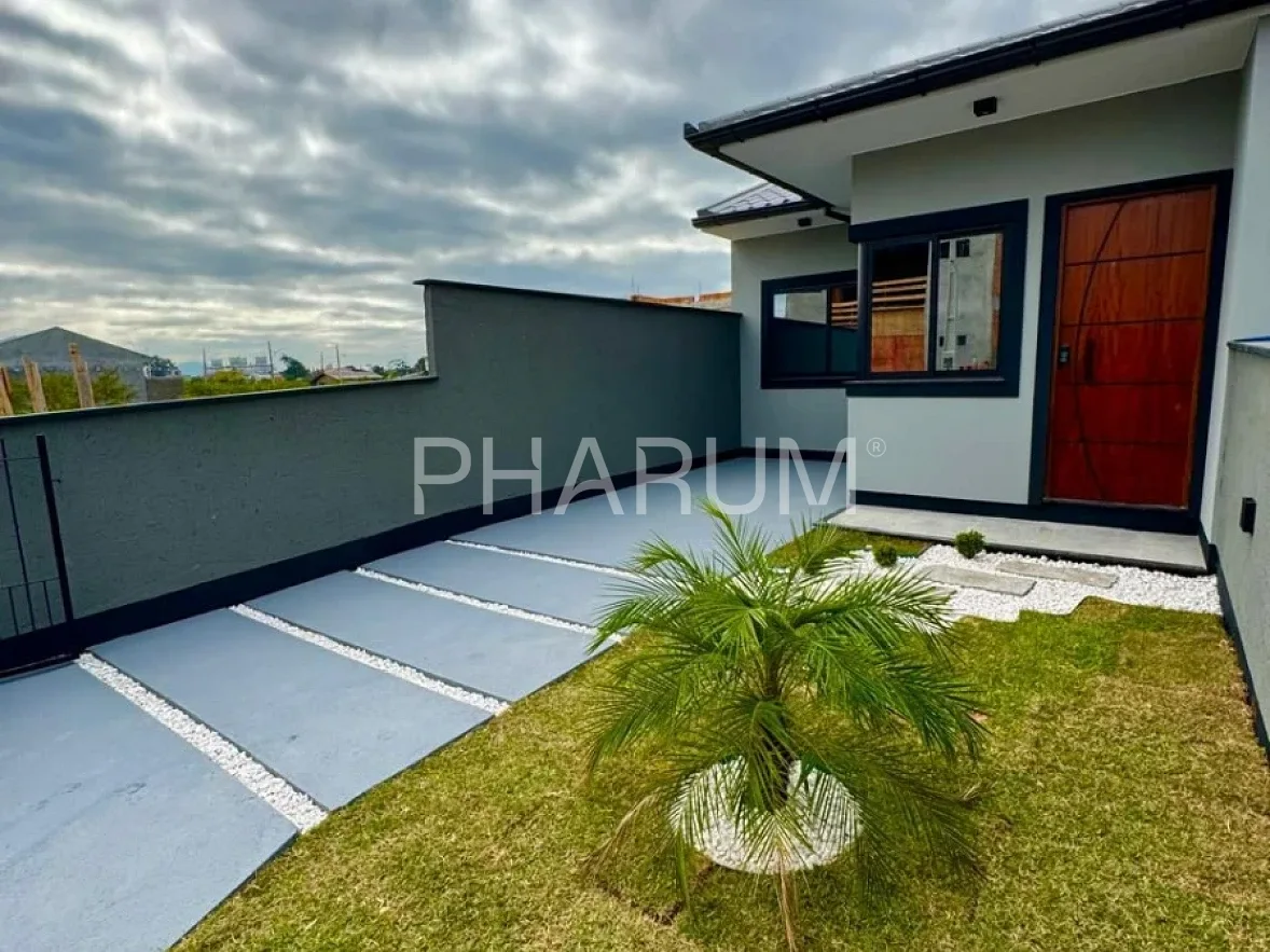 Casa Geminada 2 Quartos 50m² - Nova Palhoça